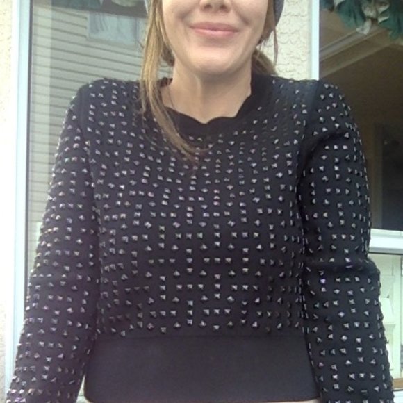 Cropped sweater - Picture 1 of 3